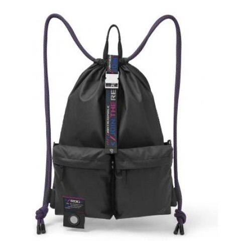 Geanta laptop, Asus, ROG Slash, Poliester, Negru