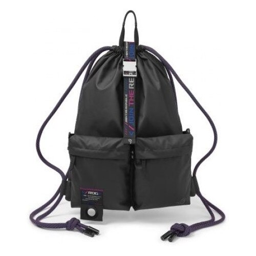 Geanta laptop, Asus, ROG Slash, Poliester, Negru