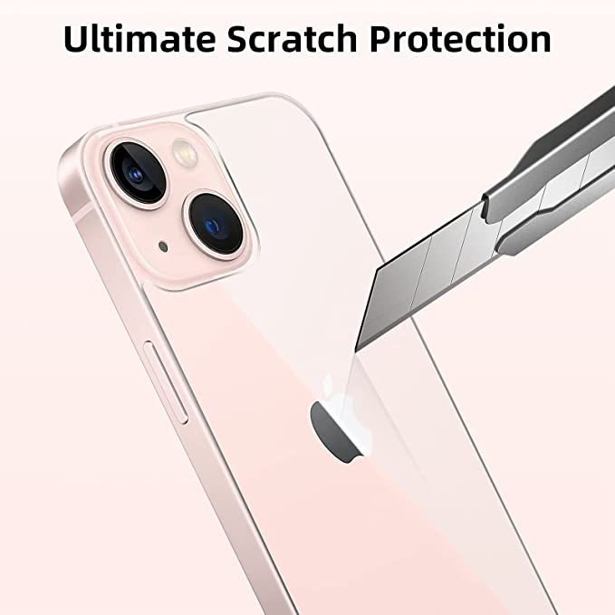 Folie Spate, Sticla securizata, Compatibila cu iPhone 15, Transparenta