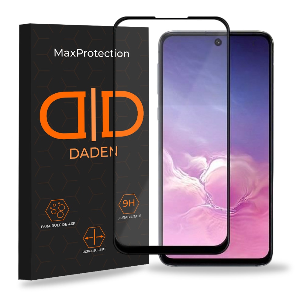 Folie Sticla Daden MaxProtection pentru Samsung A52, Full Cover, Protectie Profesionala, Ultra Rezistenta, Calitate Premium