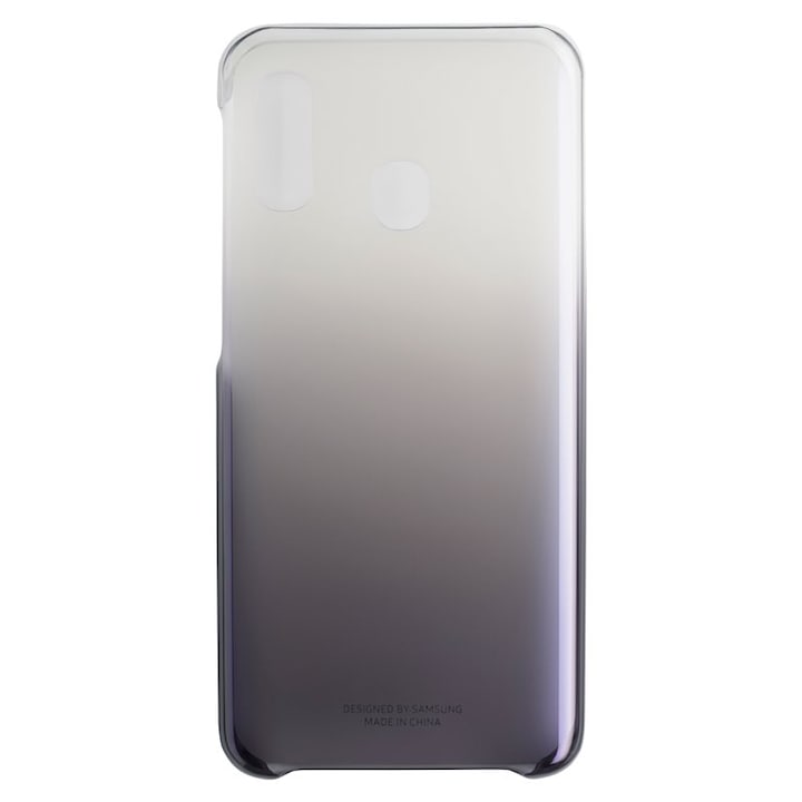 Husa de protectie Samsung Gradation Cover pentru Galaxy A20e (2019), Black