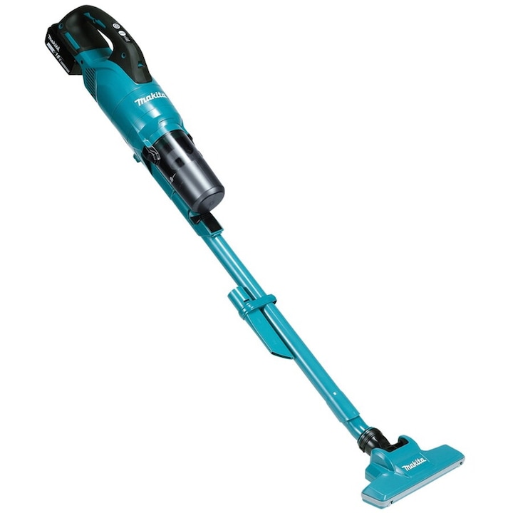 Aspirator fără fir Makita DCL286FZ, albastru