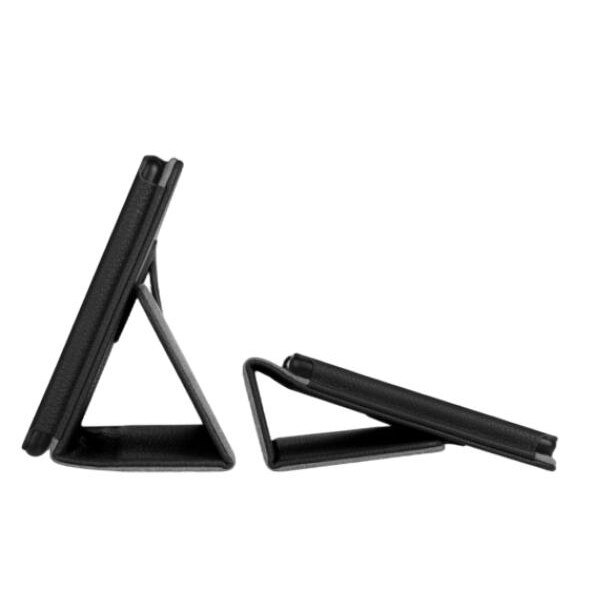 Husa tableta, Piele ecologica, Compatibila cu Samsung Galaxy Tab A7, Negru