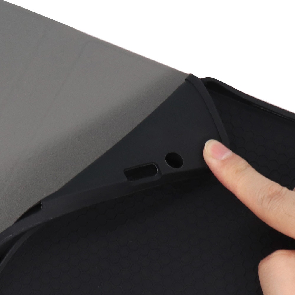 Husa cu tastatura Bluetooth si touchpad pentru Galaxy Tab S9 FE (neagra)