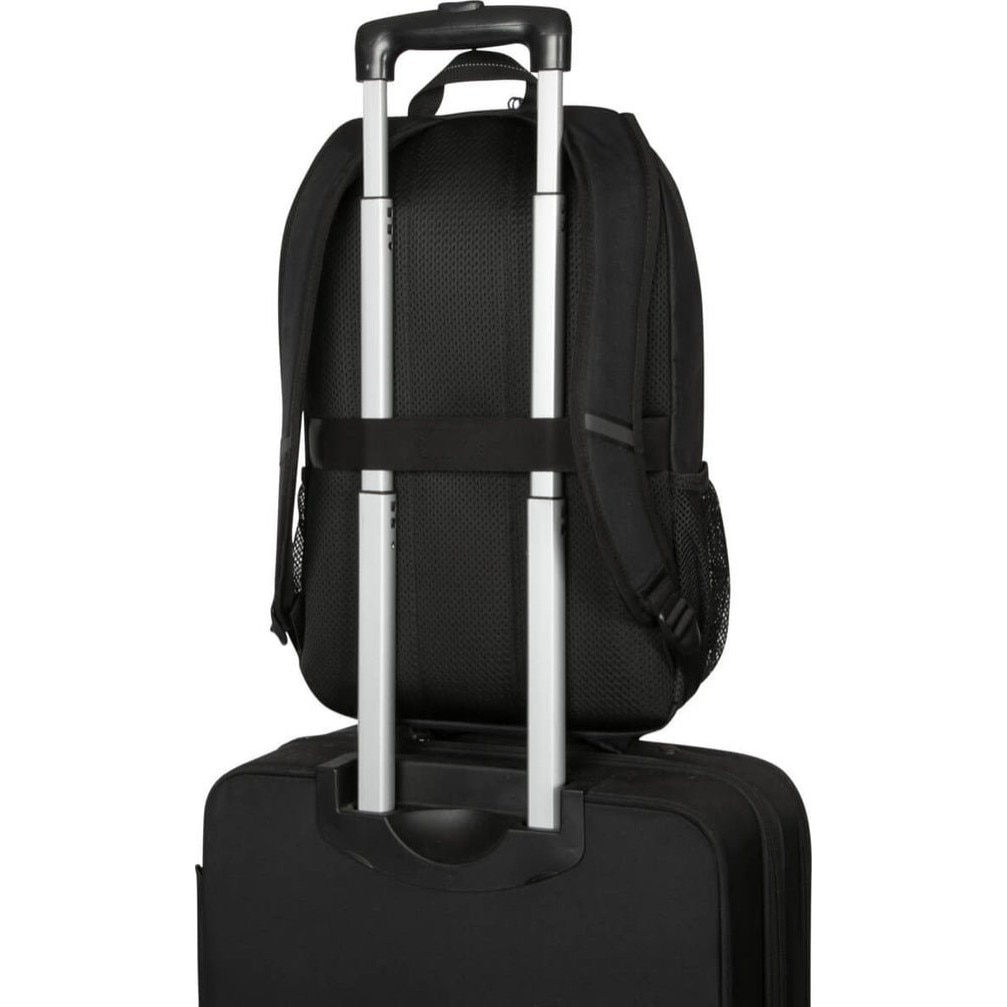 Rucsac laptop Targus 16" Modern Classic, capacitate 19 litri, dimensiuni 45 x 33.5 x 10.5 cm, maeterial polyester, negru