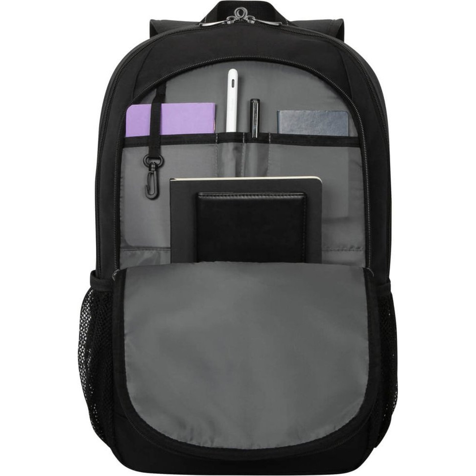 Rucsac laptop Targus 16" Modern Classic, capacitate 19 litri, dimensiuni 45 x 33.5 x 10.5 cm, maeterial polyester, negru
