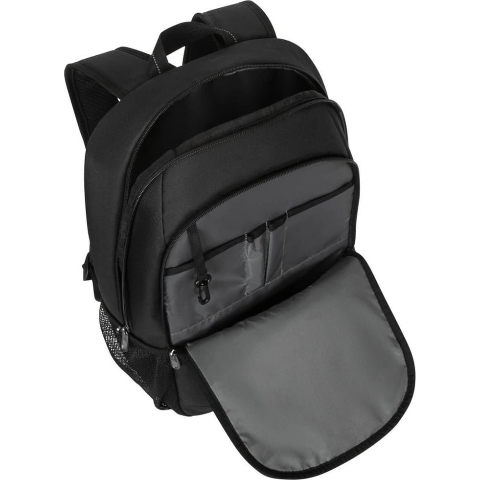 Rucsac laptop Targus 16" Modern Classic, capacitate 19 litri, dimensiuni 45 x 33.5 x 10.5 cm, maeterial polyester, negru