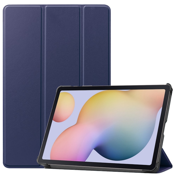Husa tableta, Cellect, Compatibil cu Samsung Galaxy Tab S7 11.0 T870 / T875, Albastru