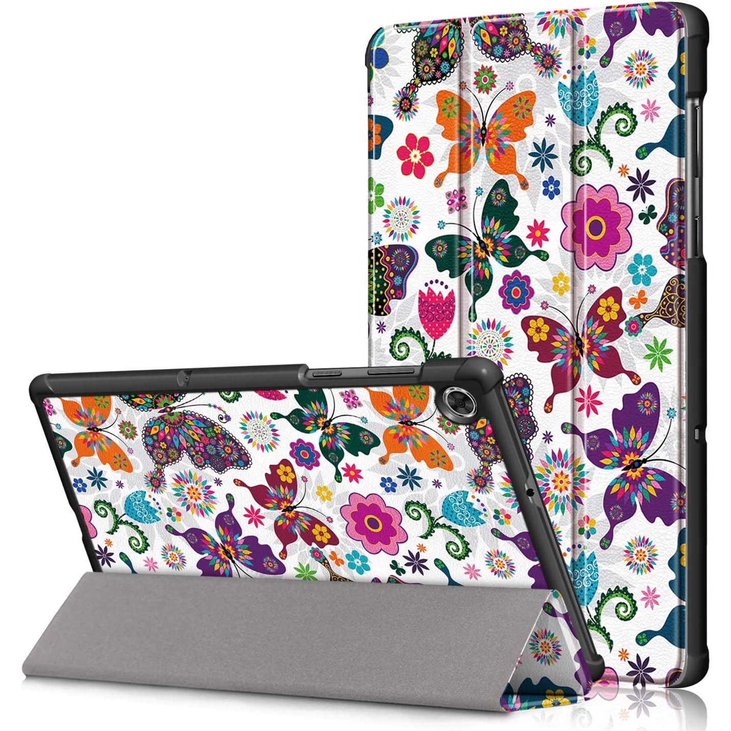 Husa pentru Samsung Galaxy Tab S11(2025), Sigloo, Slim, Smart Cover, Trifold, 11", Butterfly