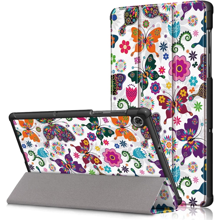 Husa pentru Samsung Galaxy Tab S11(2025), Sigloo, Slim, Smart Cover, Trifold, 11", Butterfly