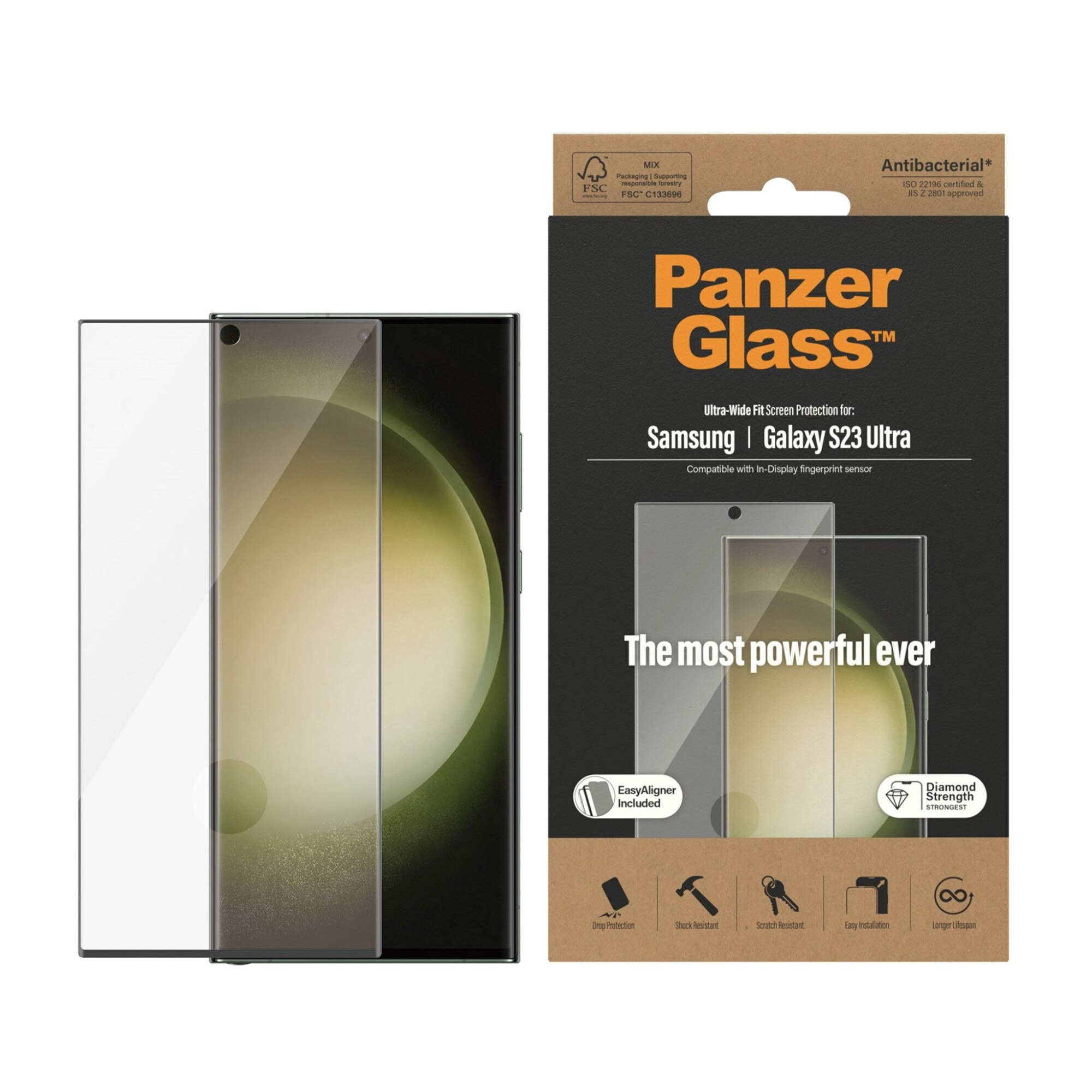 Folie de protectie PanzerGlass UWF pentru Samsung Galaxy S Ultra 2023