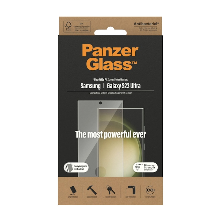 Folie de protectie PanzerGlass UWF pentru Samsung Galaxy S Ultra 2023