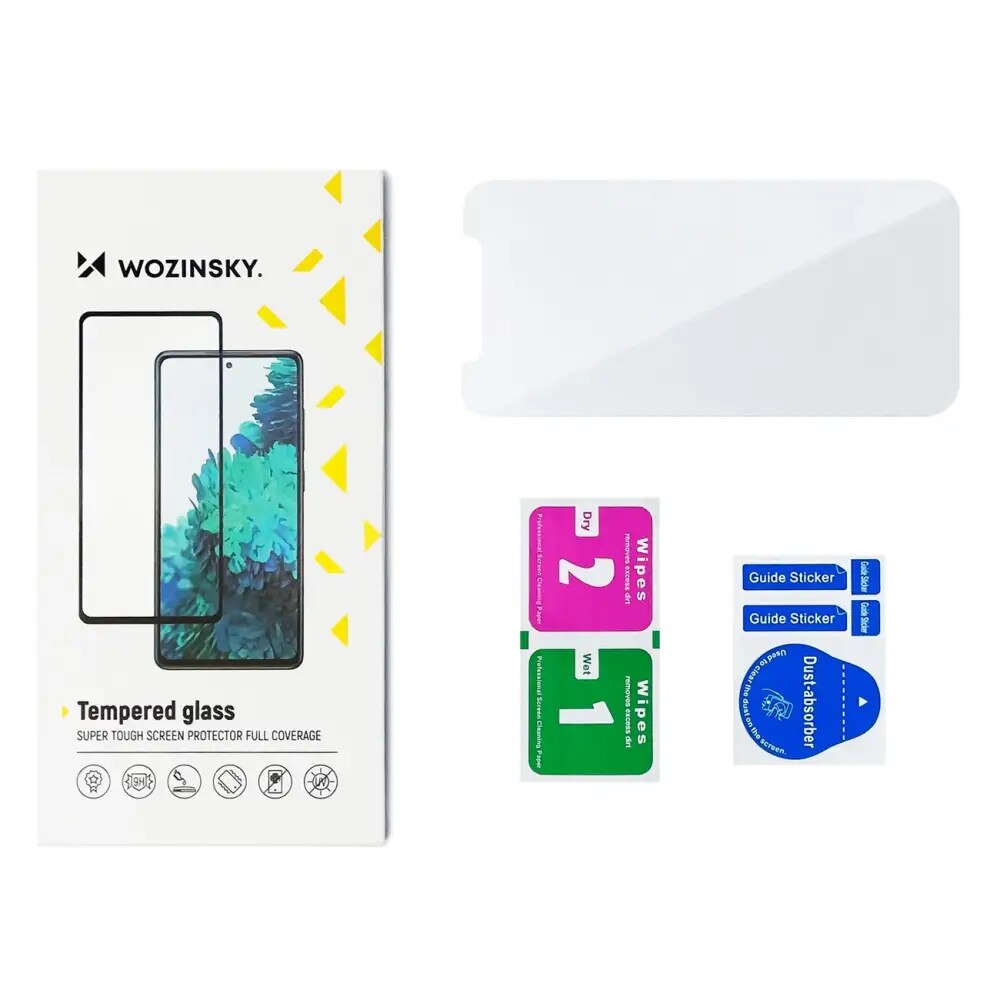 Folie protectie transparenta Case Friendly Wozinsky Tempered Glass compatibila cu iPhone 16 Pro