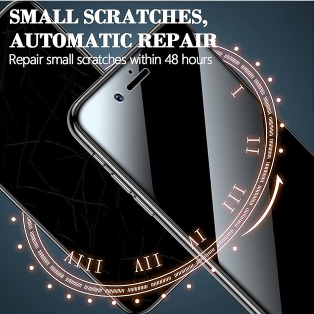 Folie Privacy Shield compatibila cu Samsung Galaxy Z Flip 4, Hidrogel in 3 straturi, Anti-peeping, Anti-Ingalbenire, Anti-UV, Regenerabila, Anti-Soc, Instalare usoara, Full Surface