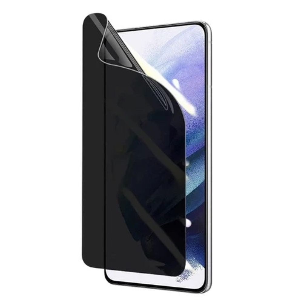 Folie Privacy Shield compatibila cu Samsung Galaxy Z Flip 4, Hidrogel in 3 straturi, Anti-peeping, Anti-Ingalbenire, Anti-UV, Regenerabila, Anti-Soc, Instalare usoara, Full Surface