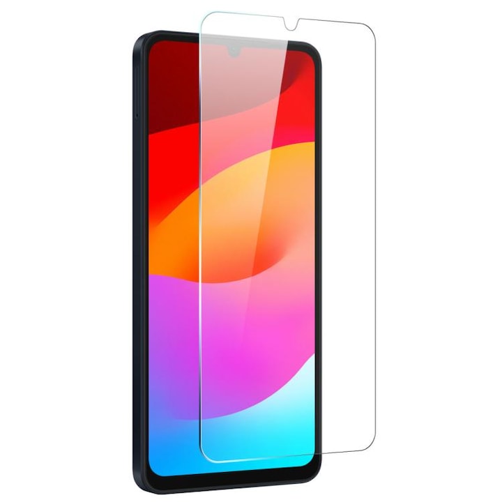Folie Protectie Ecran pentru Samsung Galaxy A07, Sticla Securizata Temperata HARD, Transparenta