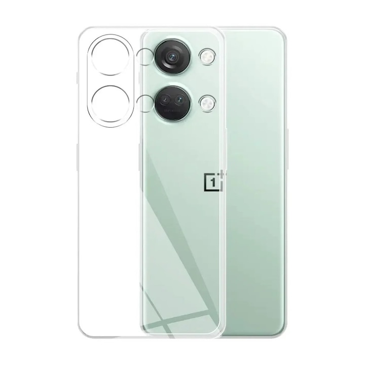 Husa de Protectie, Flippy, Compatibila cu OnePlus Nord 3, TPU, Transparent