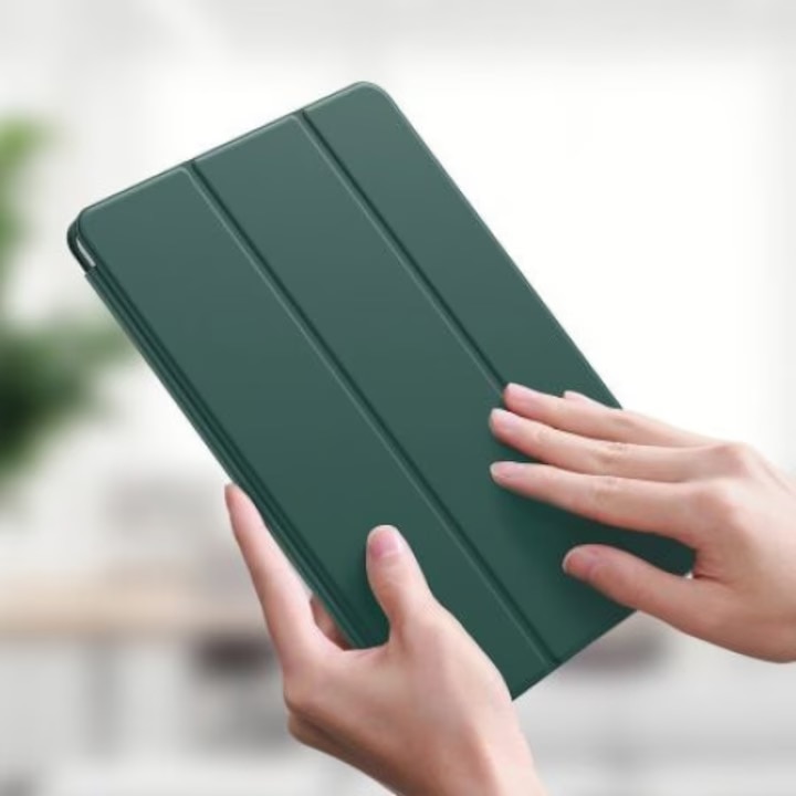 Husa pentru IPad 12.9" (2018-2020), cu suport Apple Pencil, Verde