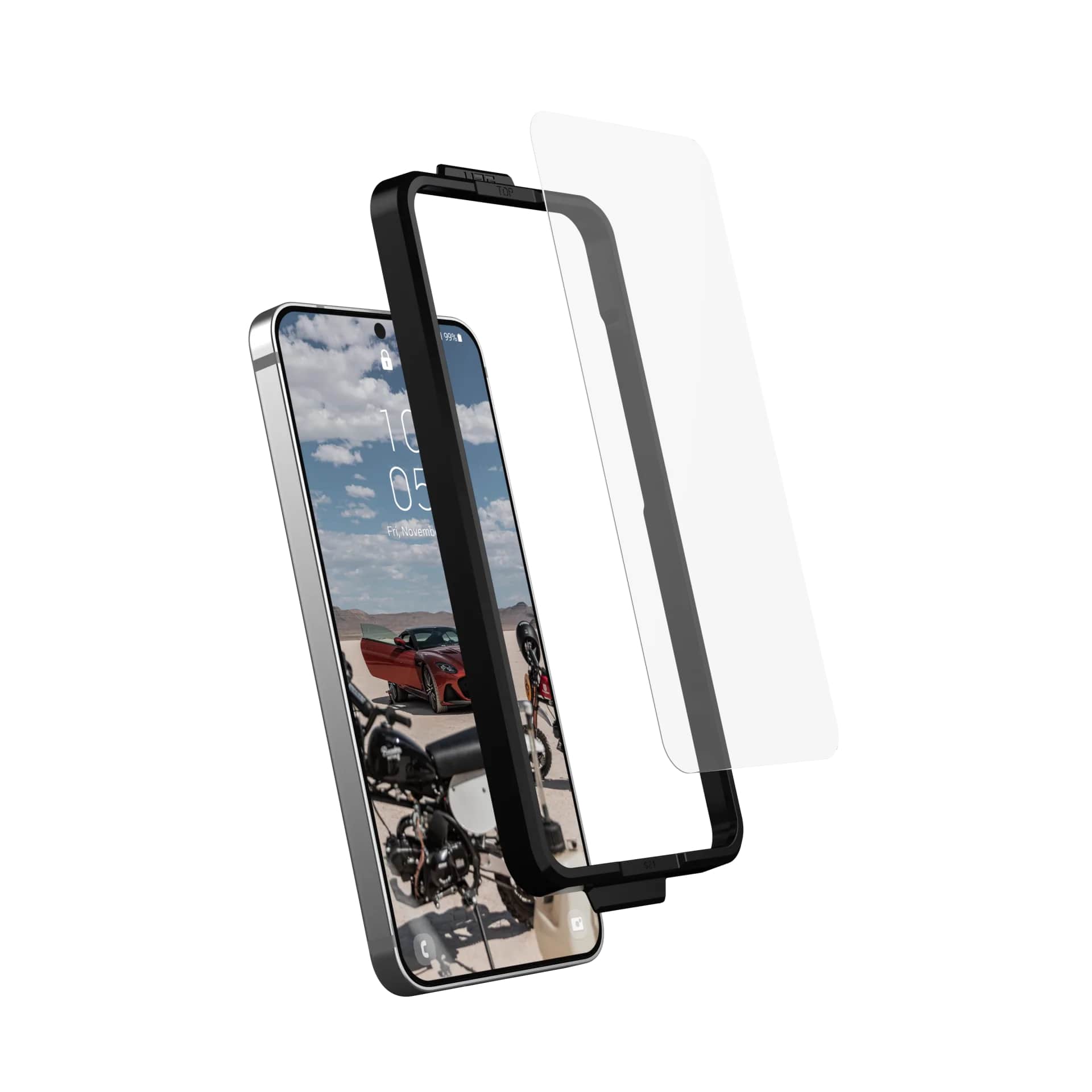 Folie UAG Sticla Glass Shield Plus compatibila cu Samsung Galaxy S24 Clear