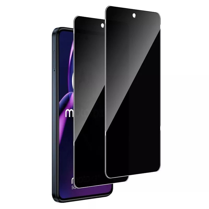 Set 2 folii Privacy Compatibile cu Xiaomi 14T/ Xiaomi 14T Pro, (5G) Full Cover, Calitate Premium, Black