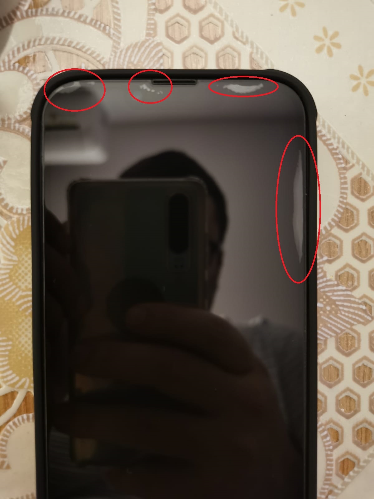 Folie sticla compatibila cu iPhone 13, decupaje minime, instalare usoara si rapida cu easy fit, Protectie ecran 2.5D, Transparenta
