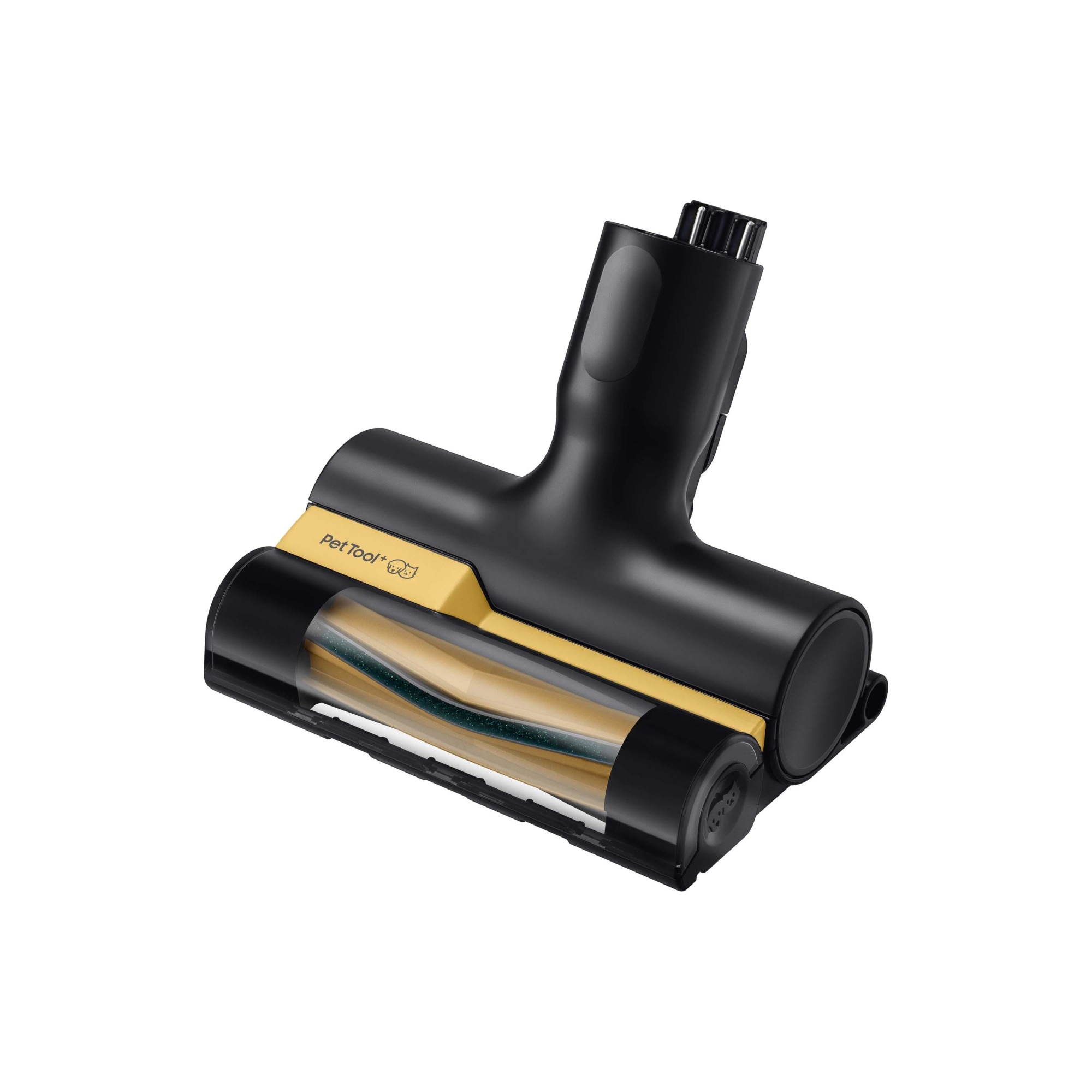 Aspirator Samsung Jet Dual Brush, 210 W, 580 W, negru cromat, 250x930x202 mm, set cu accesorii