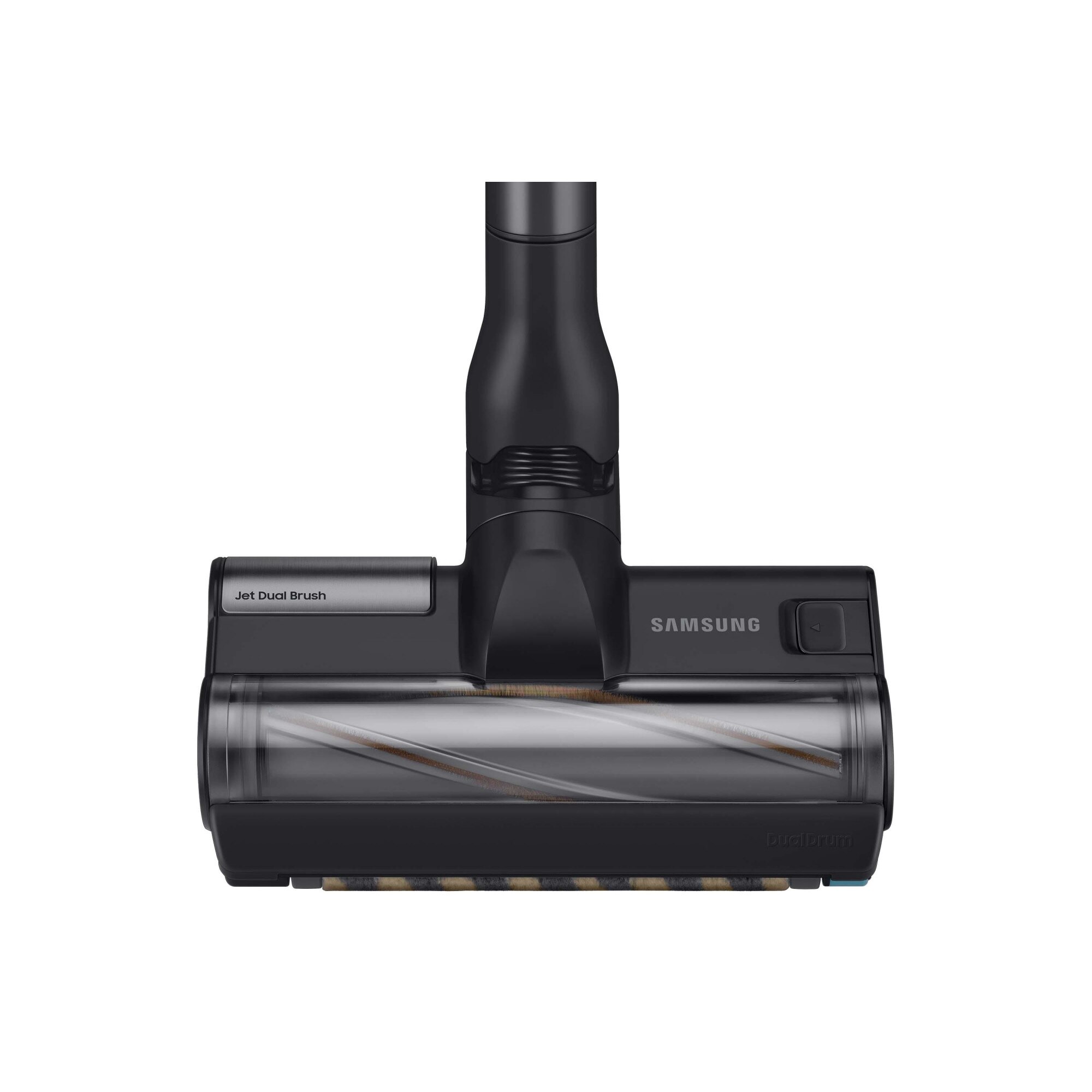 Aspirator Samsung Jet Dual Brush, 210 W, 580 W, negru cromat, 250x930x202 mm, set cu accesorii