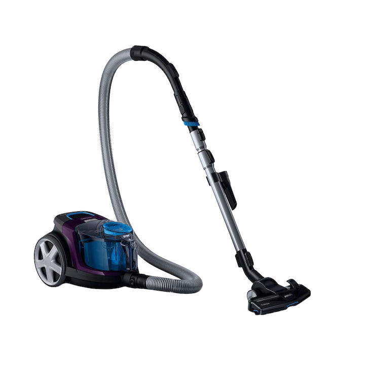 Aspirator fara sac Philips FC9333/09, 900W, tehnologie PowerCyclone 5, 28.3x32.7x32.7cm, negru