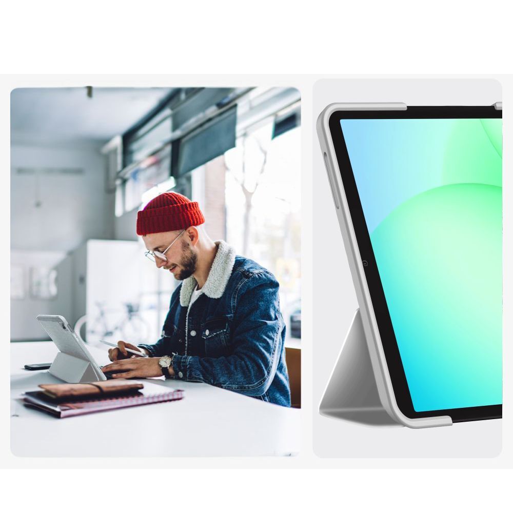 Huse tableta, Graffistore, Pentru Samsung Galaxy Tab A11+ Plus (SM-X310, SM-X315, SM-X236), gri