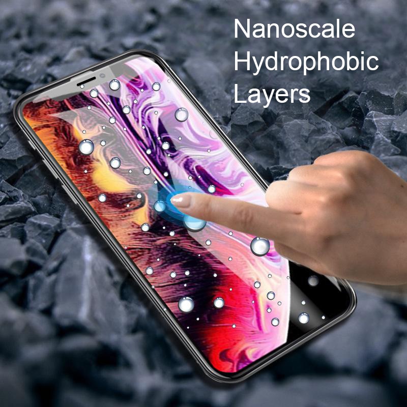 Folie protectie pentru telefon, sticla securizata, rezistenta la socuri, usor de instalat, transparenta, Pentru iPhone 14 Pro/15/16