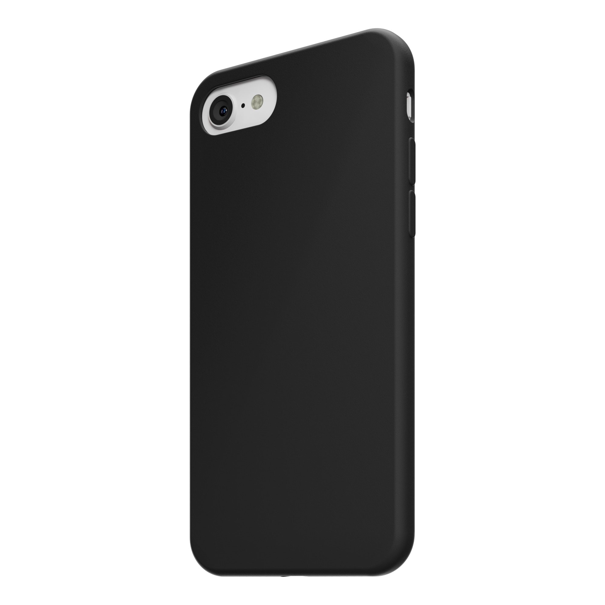 Husa de protectie NEXT ONE pentru iPhone SE2 (2020) si iPhone SE3 (2022), Silicon - Negru