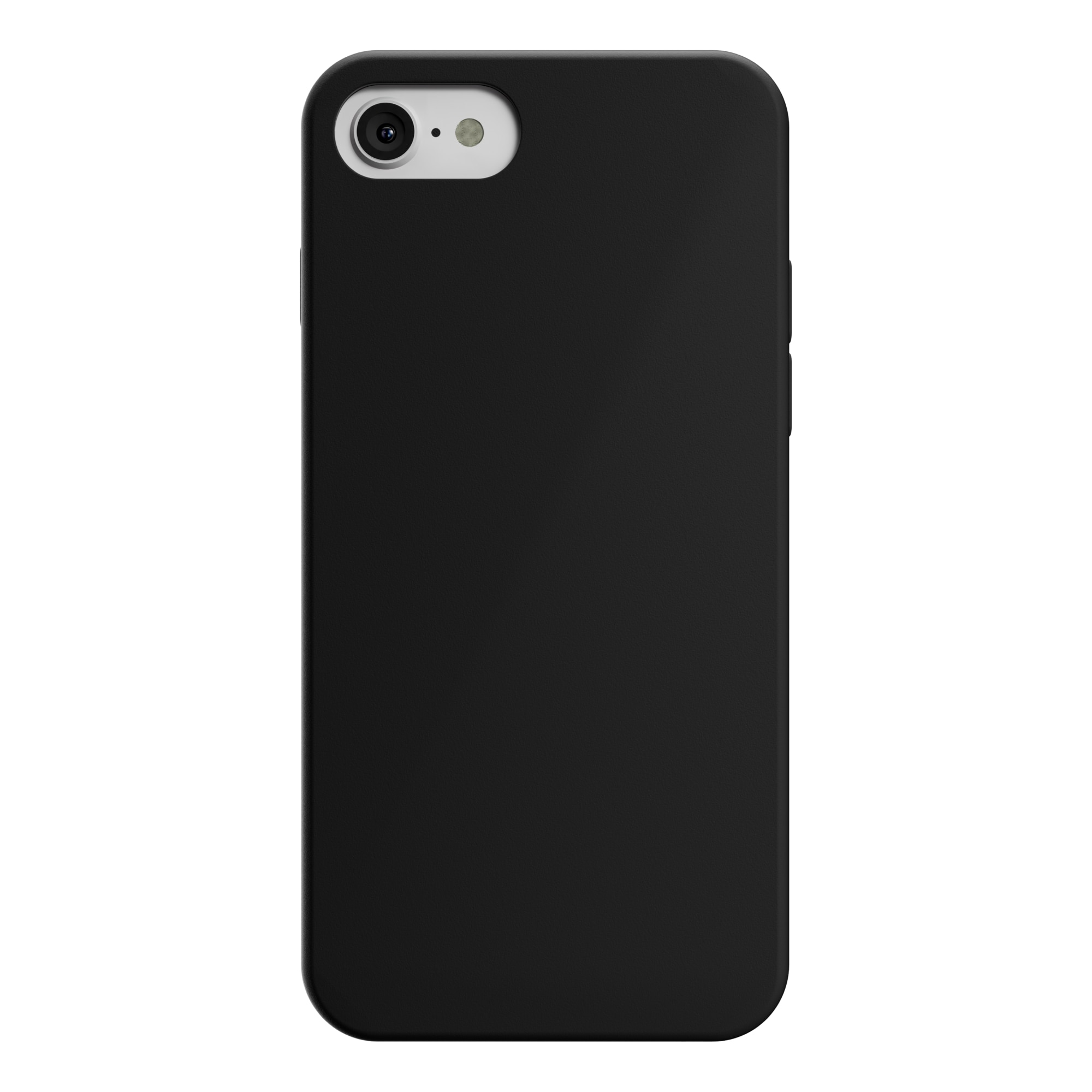 Husa de protectie NEXT ONE pentru iPhone SE2 (2020) si iPhone SE3 (2022), Silicon - Negru