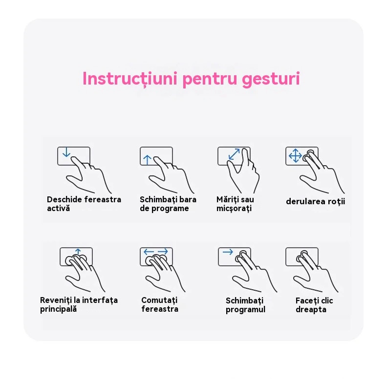 Husa cu tastatură Magic Keyboard, ORBER, Pro 11 inch, iluminare din spate reglabilă, negru