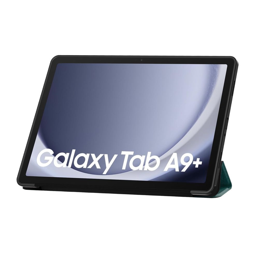 Husa Tech-Protect Smartcase compatibila cu Samsung Galaxy Tab A9 Plus 11 inch Sad Cat