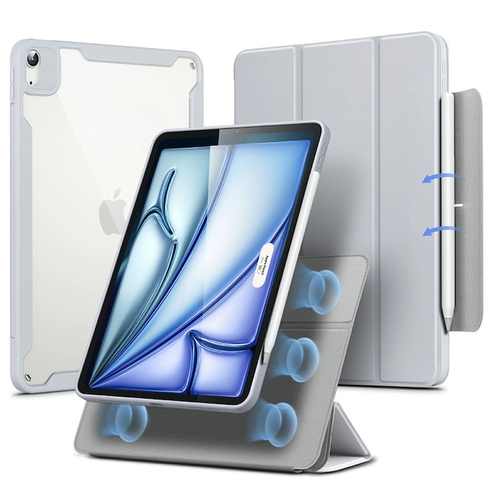 Husa pentru iPad Air 4 (2020) / Air 5 (2022) / Air 11 (2024) - ESR Rebound Hybrid - White