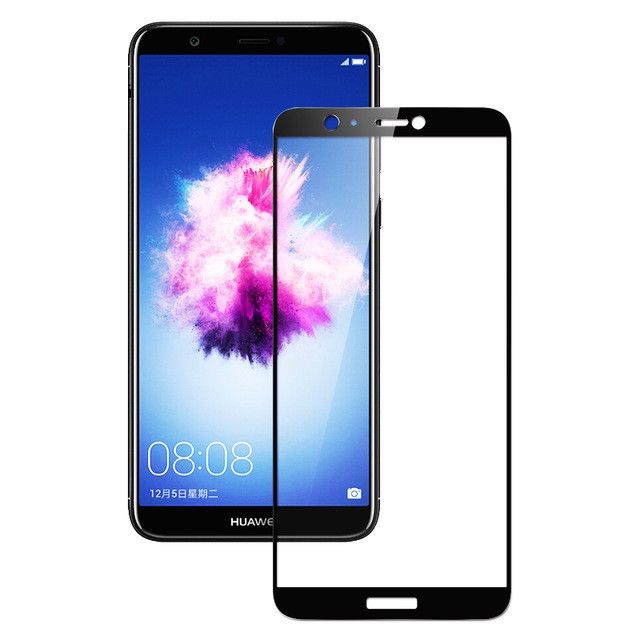 Folie Sticla Huawei P Smart 2018 Flippy Full Face Negru