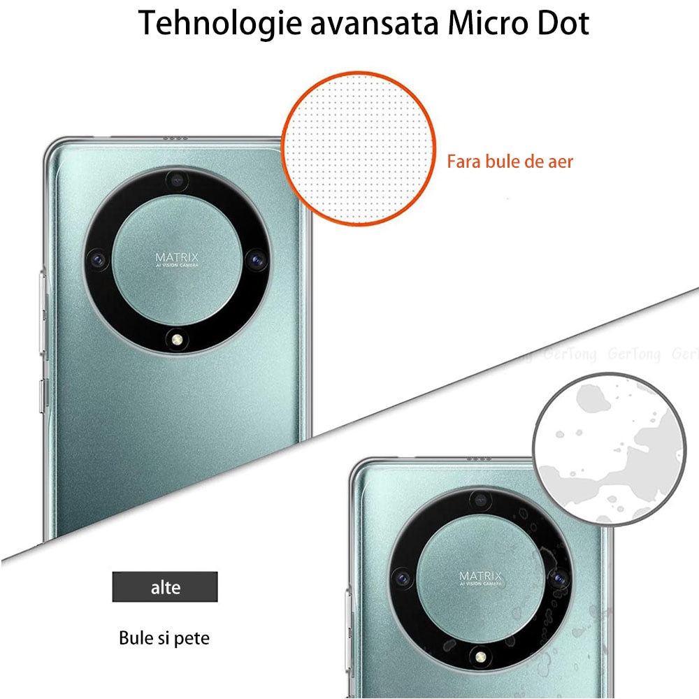 Husa pentru Honor Magic 5 Lite 5G Slim Anti-Shock, Transparent