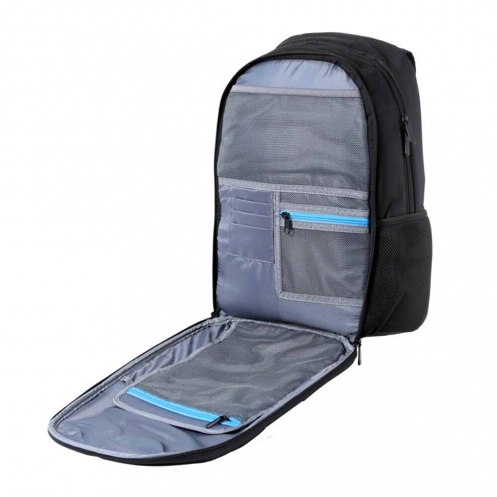 Rucsac Bulk pentru Laptop 15.6”, OPTIM SOLUTION, Multi-pockets, Carcasa Tare, YKK Zipper, Universal, Waterproof, Poliester 300D, High-Load Capacity, Negru