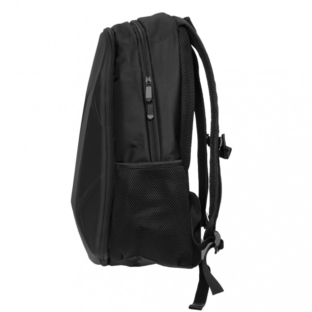 Rucsac Bulk pentru Laptop 15.6”, OPTIM SOLUTION, Multi-pockets, Carcasa Tare, YKK Zipper, Universal, Waterproof, Poliester 300D, High-Load Capacity, Negru