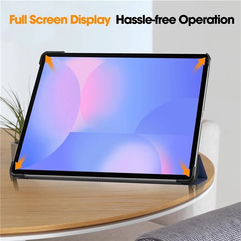 Husă pentru tabletă, roșie, 360° protecție, design elegant, Galaxy Tab S10 FE Plus
