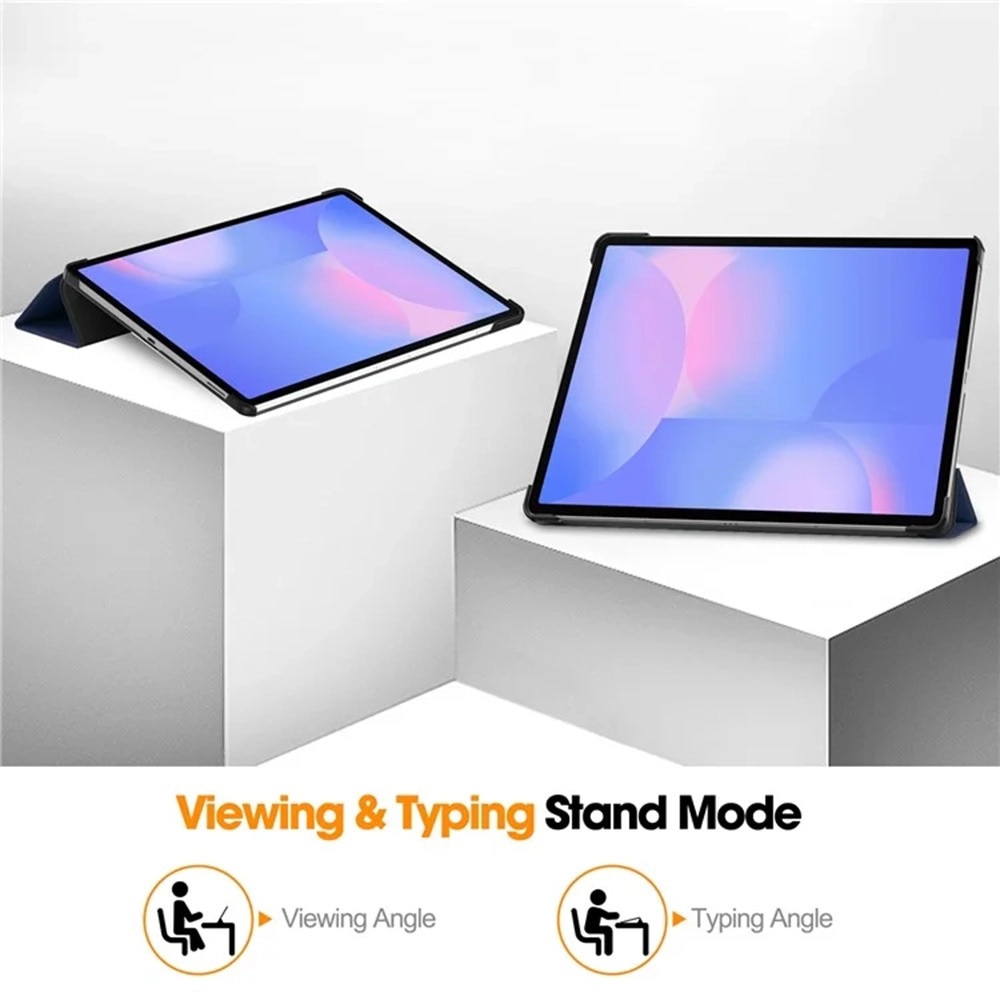 Husă pentru tabletă, roșie, 360° protecție, design elegant, Galaxy Tab S10 FE Plus