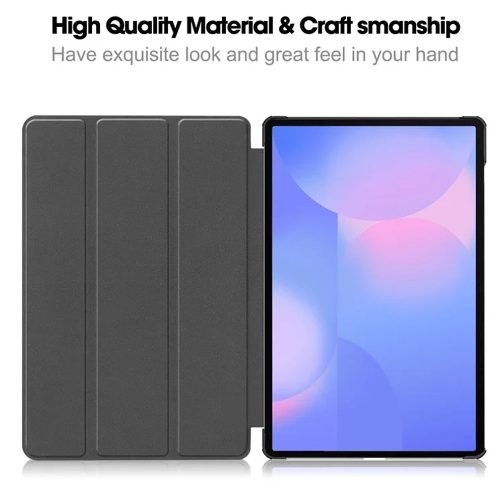 Husă pentru tabletă, roșie, 360° protecție, design elegant, Galaxy Tab S10 FE Plus