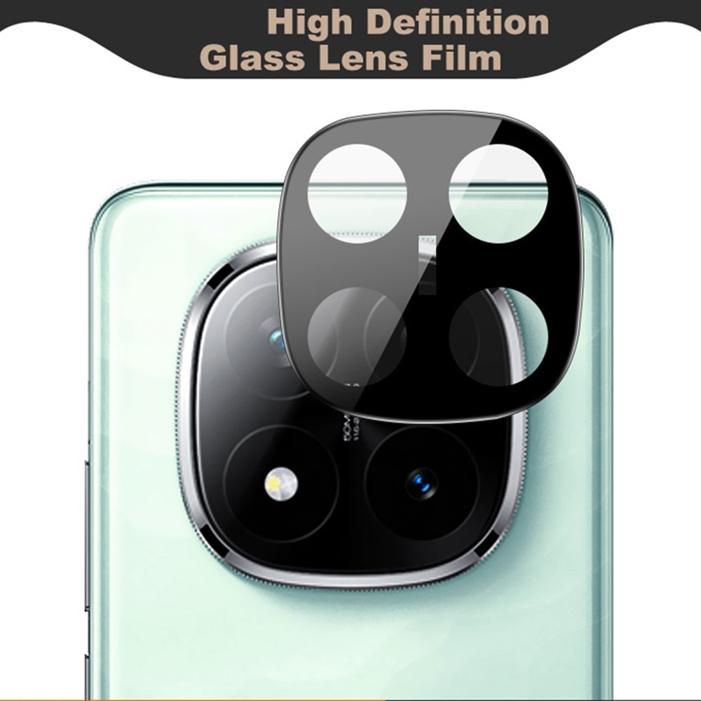 Folie protectie camera pentru Xiaomi Redmi Note 14 Pro+ 5G, Techsuit Full Glass, Black