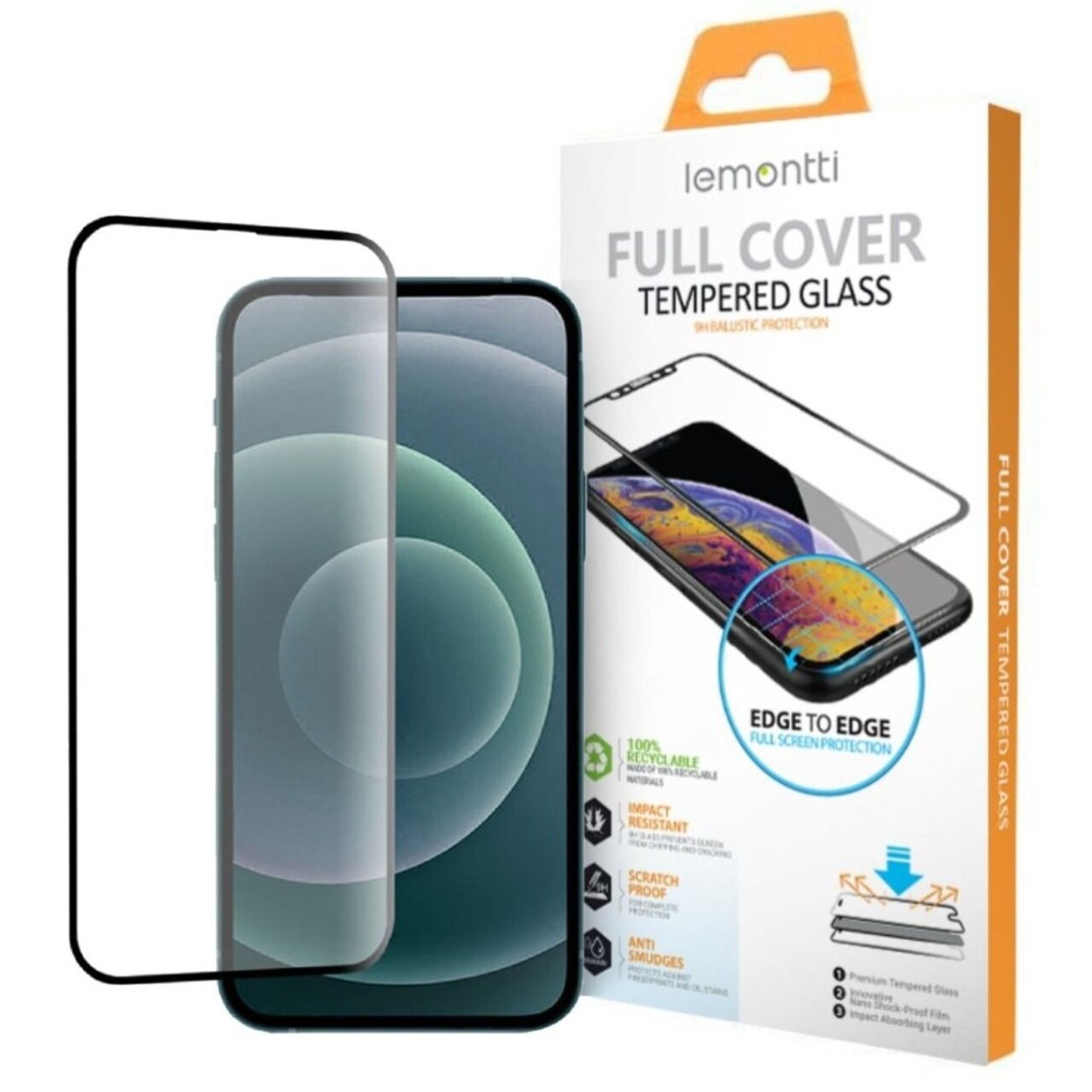Folie Lemontti Sticla Full Fit Samsung Galaxy S24 FE Negru