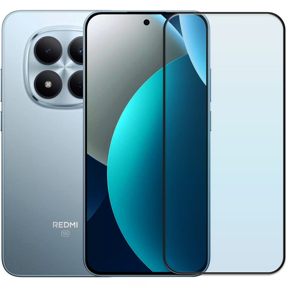 Folie din sticla securizata pentru Xiaomi Redmi Note 15 Pro 5G, HAMSTERBOX Glass Shield, Protectie completa ecran, Full face, Aplicare rapida, Case Friendly, Transparenta
