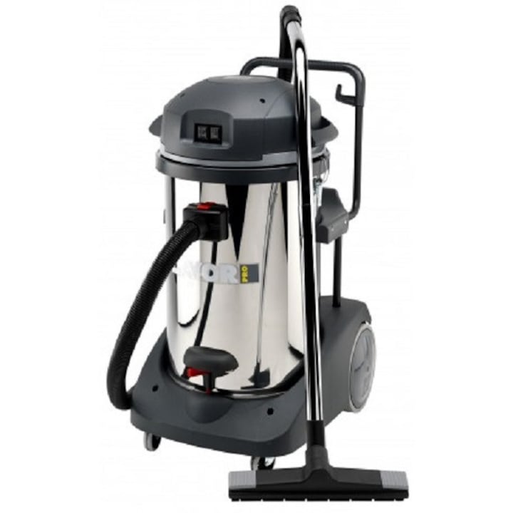 Aspirator profesional umed/ uscat Taurus IR LAVOR, 3 motoare, 3600W, cuva INOX, volum 78L