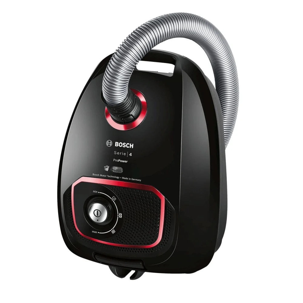 Aspirator cu sac Bosch BGLS4POW2 ProPower, Negru, 850 W, 4 l, filtru Hepa