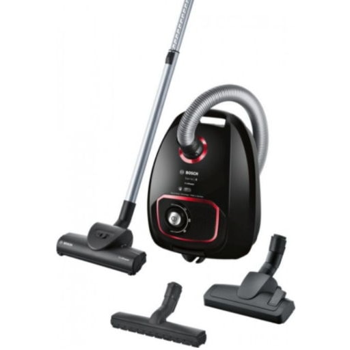Aspirator cu sac Bosch BGLS4POW2 ProPower, Negru, 850 W, 4 l, filtru Hepa