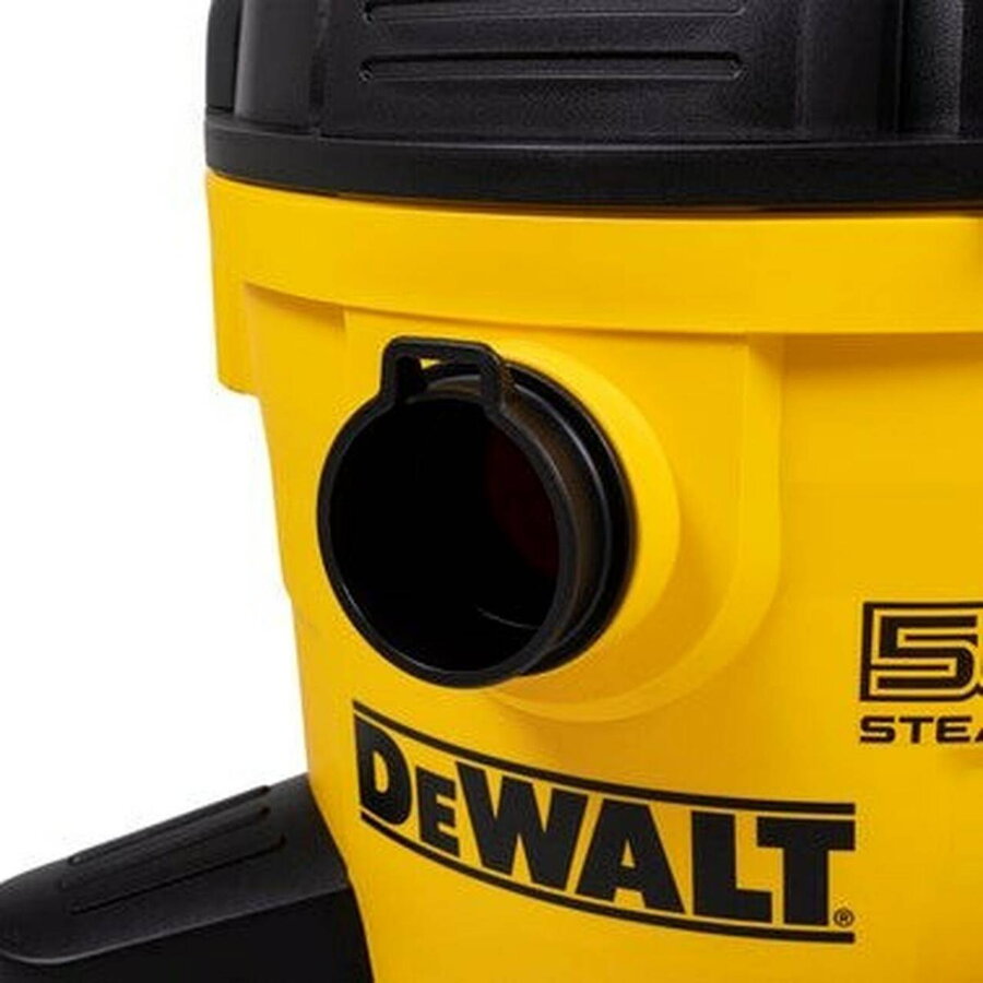 Aspirator DeWALT AT-DXV23P-QT, 800 W, 19 kpa, 23 L, galben/negru, compact, umed si uscat