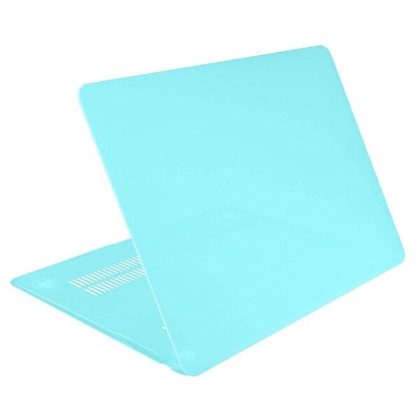 Carcasa de protectie, Compatibila cu Macbook Air 13.6 inch, Ultra-Slim, Turcoaz